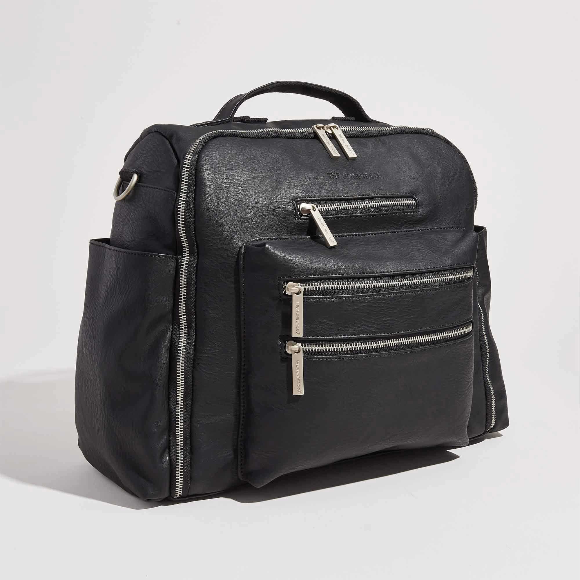 Vegan Faux Leather Diaper Bag Honest